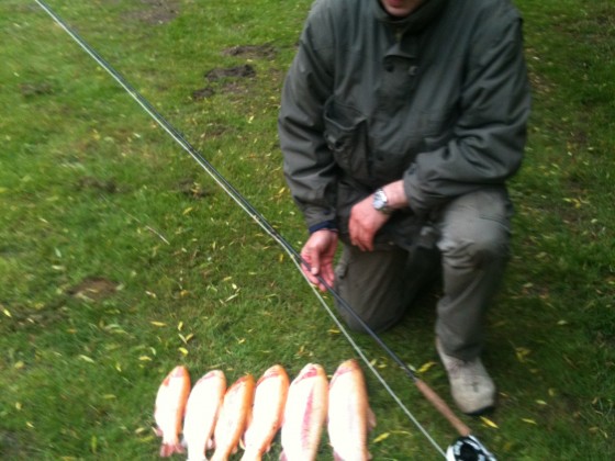 Fliegenfischen Anglers Ruh Coesfeld