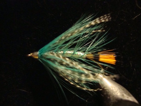 Teal,Blue&Silver Streamer #6