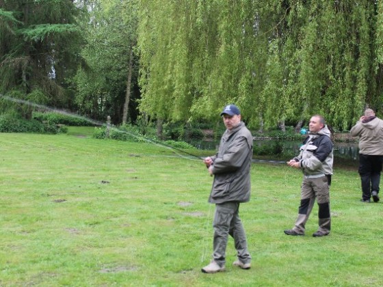 Fliegenfischen Anglers Ruh Coesfeld