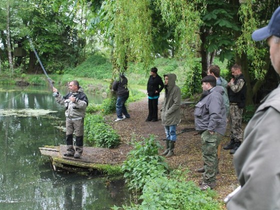 Fliegenfischen Anglers Ruh Coesfeld