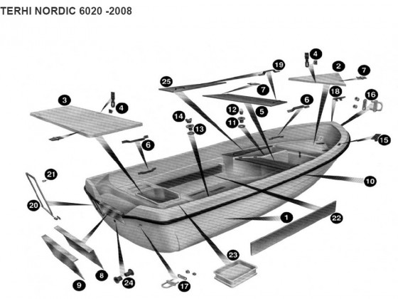 Ersatzteile Terhi Nordic 6020 -2008